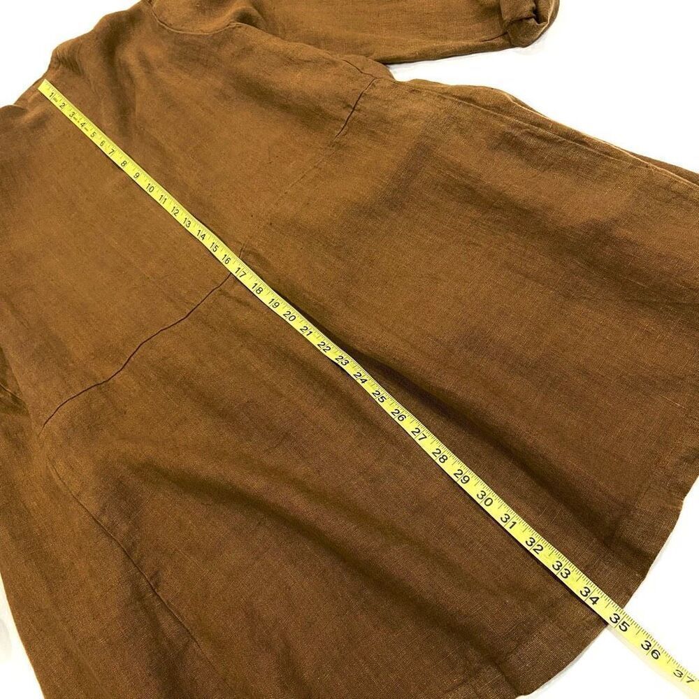 BRYN WALKER OversizedāLinen Duster (fits up to SzāLarge) - Picture 9 of 10